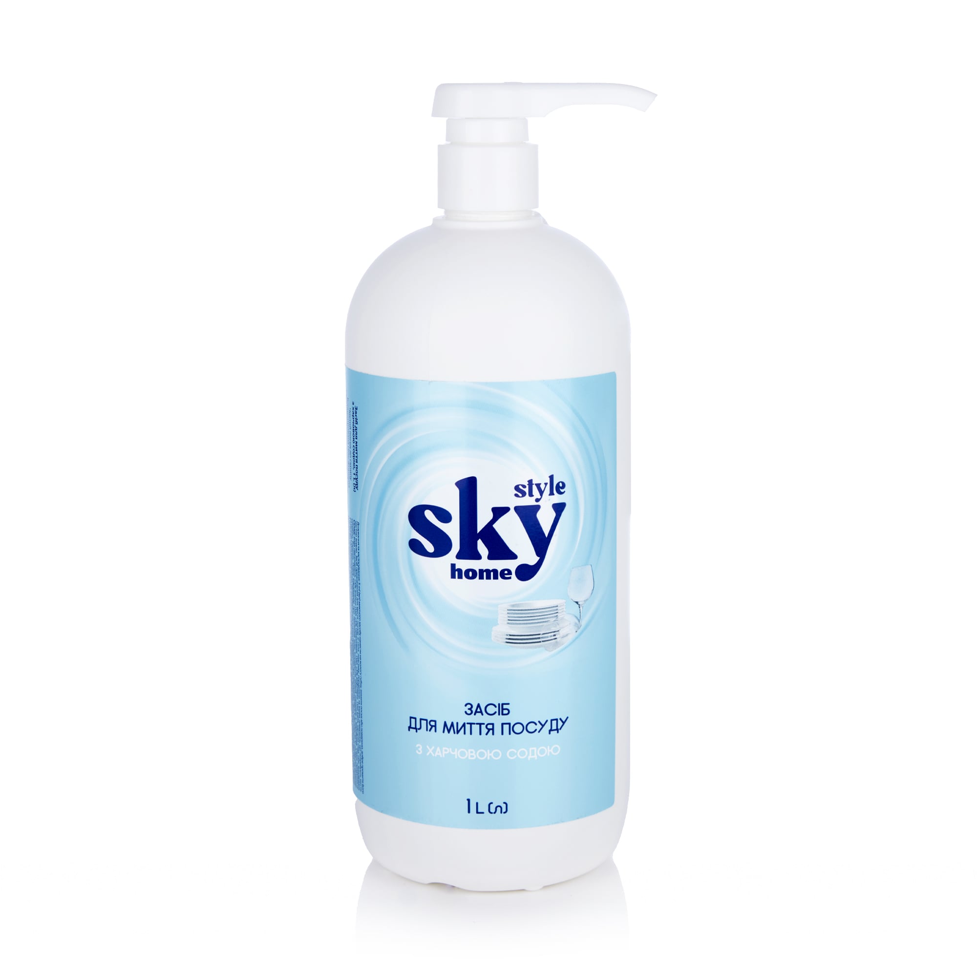 Засiб для миття посуду Sky Style з ефектом соди, 1 л